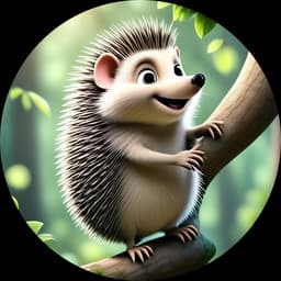 Hedgehog Camp Mascot